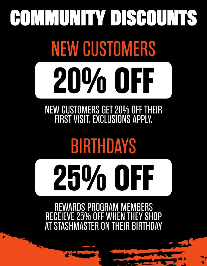 Community Discounts for New Customers and Birthdays